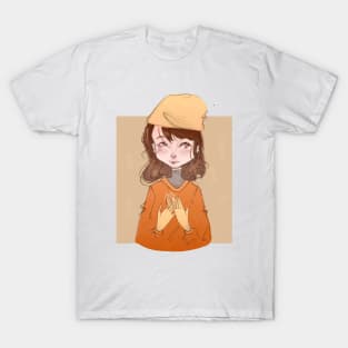 autumn girl T-Shirt